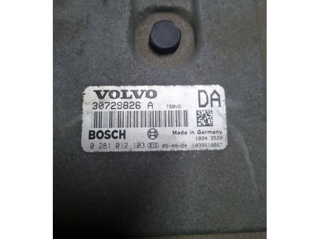 Блок управления двигателя 30729826A, 18943520 Volvo V70