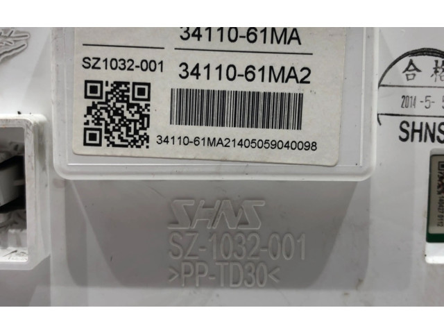 Přístrojová deska Suzuki SX4 S-Cross 2014 34110-61MA