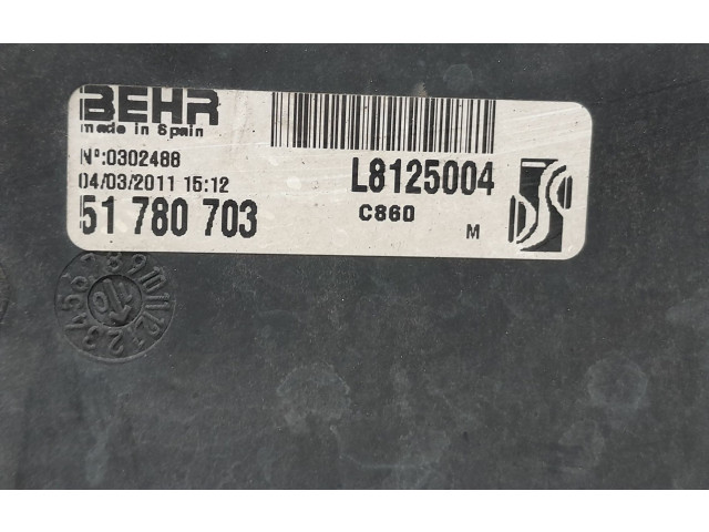 Вентилятор радиатора     51780703, 176343    Citroen Nemo 