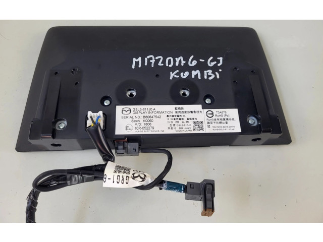 Vstřikovací lišta B80647542 Mazda 6 SHY8