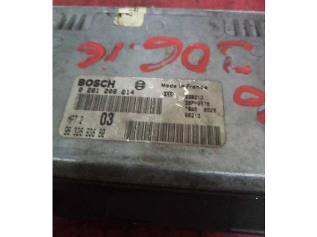 Блок управления двигателя 0261206214 Citroen Xsara