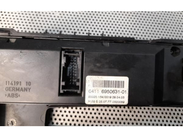 Блок управления климат-контролем 6950631-01, 7063145 BMW 5 E60 E61