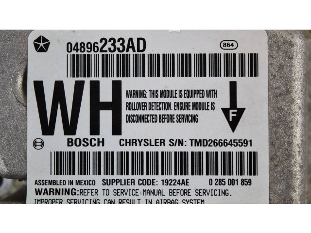 Блок подушек безопасности 04606938ad, tmd271545374 Jeep Grand Cherokee (WK)