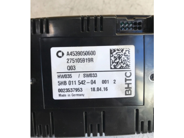 Блок управления климат-контролем A4539050600   Smart ForFour II W453