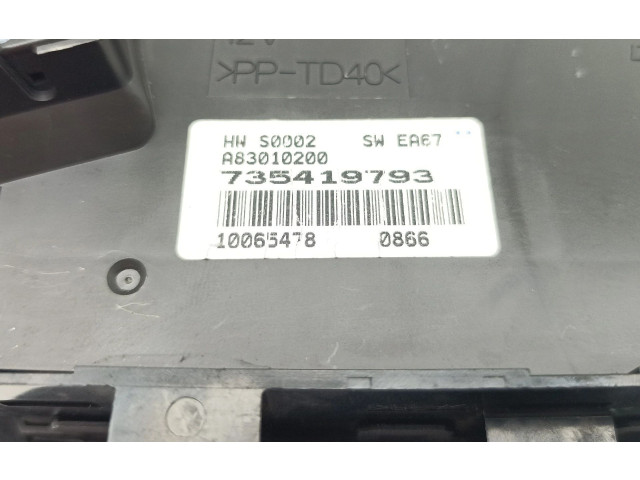 Блок управления климат-контролем 735419793   Fiat Grande Punto