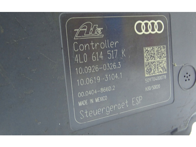 Jednotka ABS 4L0614517K, 4L0614517K Audi Q7 4L 2007