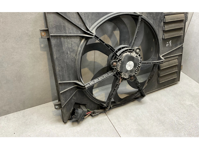 Вентилятор радиатора     1K0121205AC    Skoda Yeti (5L) 