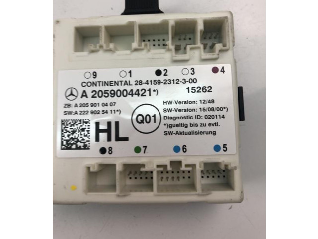 Zpětné zrcátko Mercedes-Benz C AMG W205 2015 A2059004421, FR839