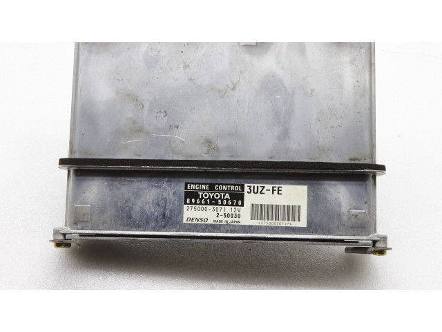 Блок управления двигателя 8966150670, 2750003071   Lexus LS 430
