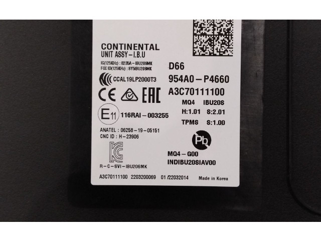 Блок управления 954A0P4660 KIA Sorento