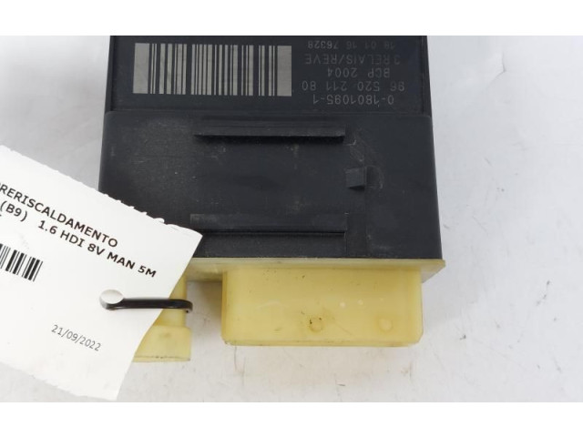 Блок управления климат-контролем 9652021180   Citroen Berlingo