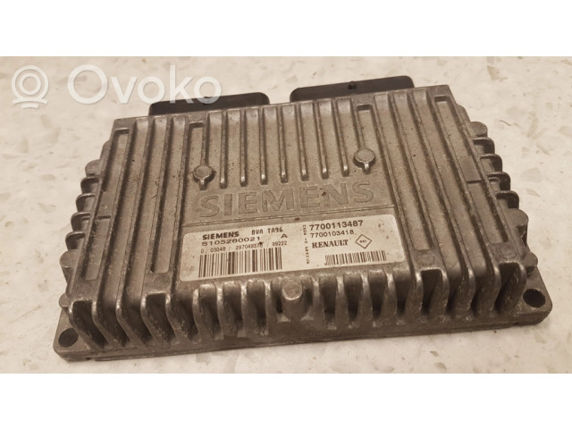 Блок управления коробкой передач 7700113487, 7700103418 Renault Clio I
