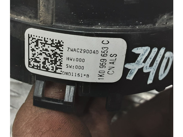 Подрулевой шлейф SRS 1K0959653C, ZWAC29004D Volkswagen Caddy