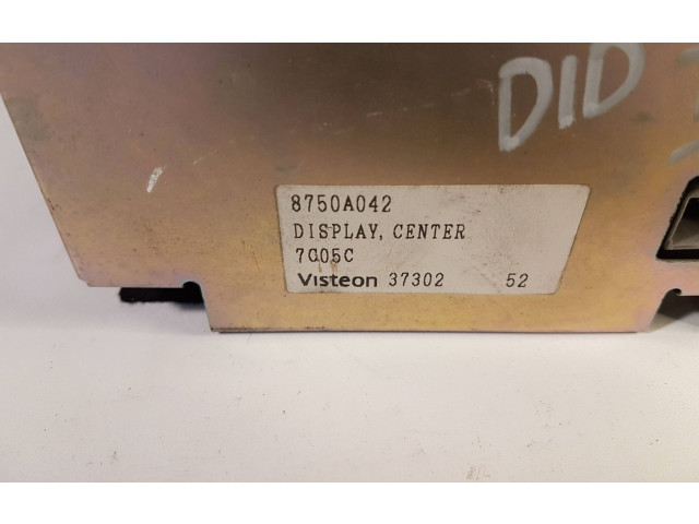 Дисплей 8750A042 Mitsubishi Pajero