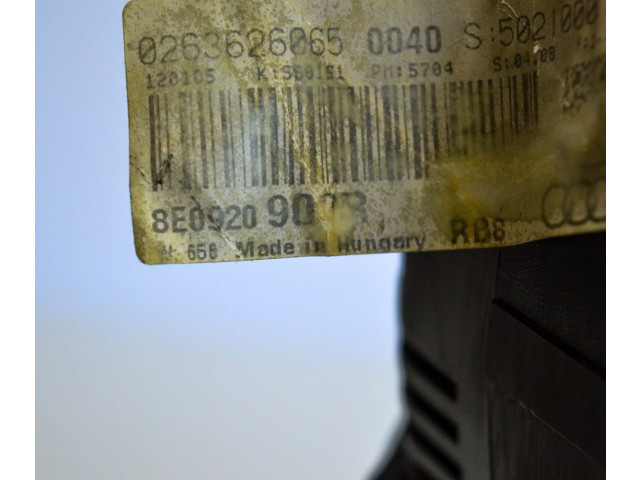 Панель приборов 8E0920931L, 270605 Audi A4 S4 B7 8E 8H