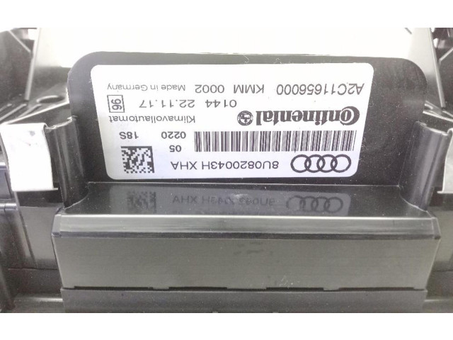 Блок управления климат-контролем 8U0820043H Audi Q3 8U