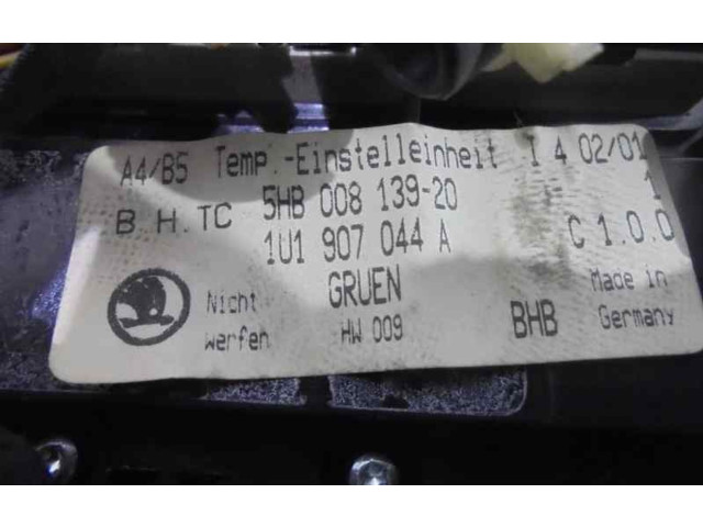 Блок управления климат-контролем 1U1907044A, 5HB00813920 Skoda Octavia Mk1 (1U)