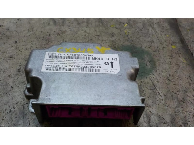 Блок подушек безопасности 68186643AA, P68186643AA Jeep Compass