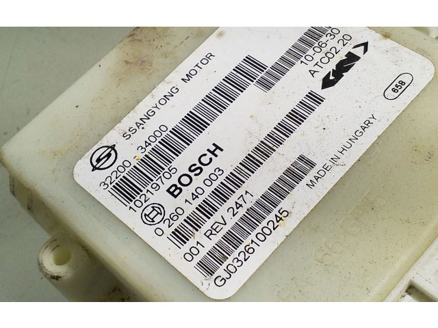 Другие блоки управления / модули 0260140003, 3220034000 SsangYong Korando