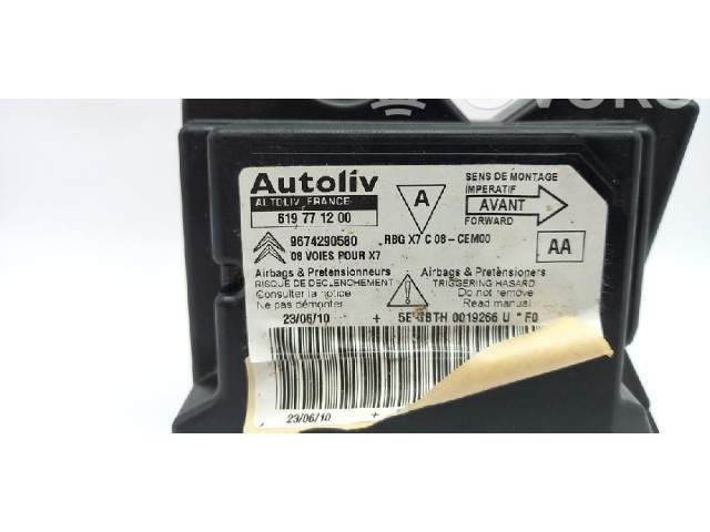 Блок подушек безопасности 6546X2, 9674290580 Citroen C5