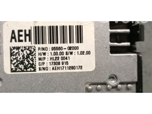 Блок управления 95560G2000, 95560G2000   Hyundai Ioniq