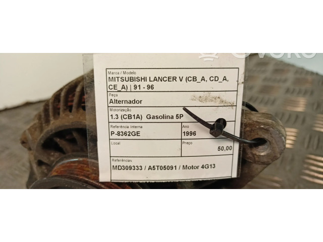 Генератор MD309333 Mitsubishi Mirage V CJO 1.3