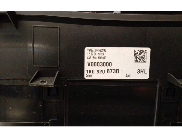 Панель приборов 1K0920873B   Volkswagen Jetta V       