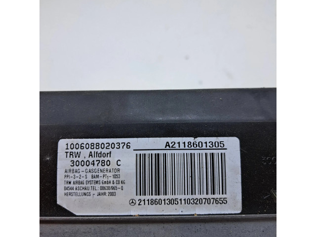 Подушка безопасности пассажира A2118601305, 30004780C   Mercedes-Benz E W211
