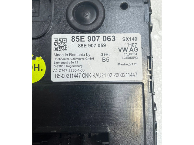 Блок комфорта 85E907063 Audi A5