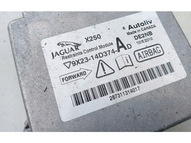 Блок подушек безопасности 9X23140374AD, 14D347 Jaguar XF X250
