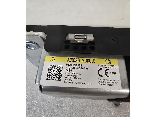 Подушка безопасности для колен 31351335   Volvo XC90