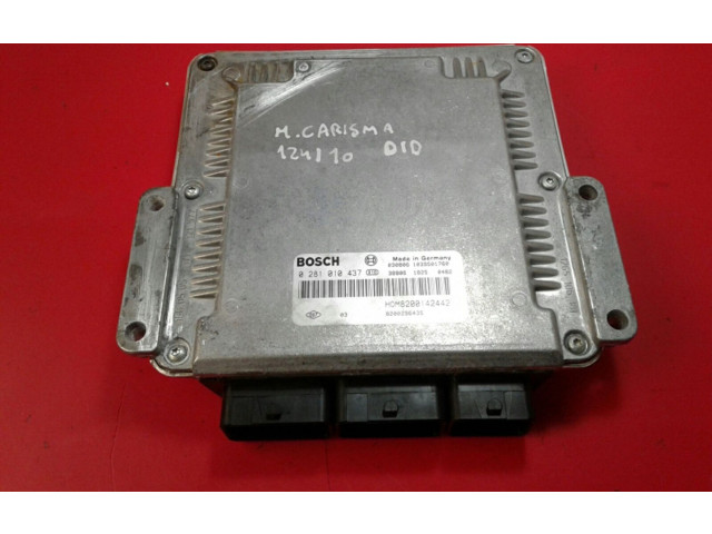 Блок управления двигателя 0281010437, HOM8200142442   Mitsubishi Carisma