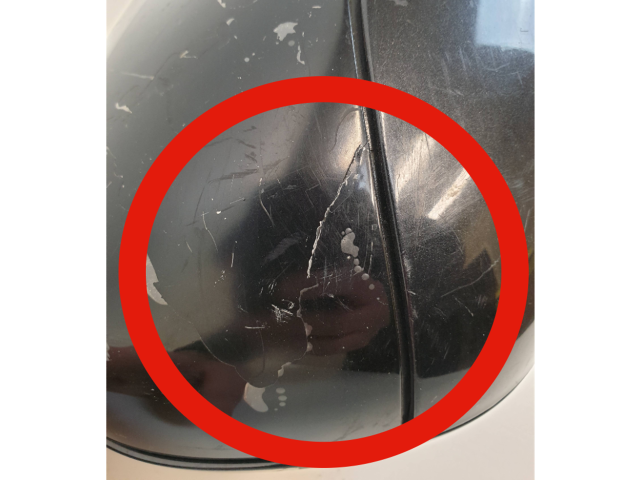 Zpětné zrcátko Porsche Cayenne (9PA) 2009 31183