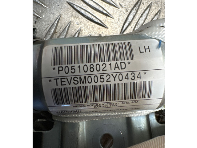 Боковая подушка безопасности P05108021AD, TESM0052Y0434 Jeep Grand Cherokee