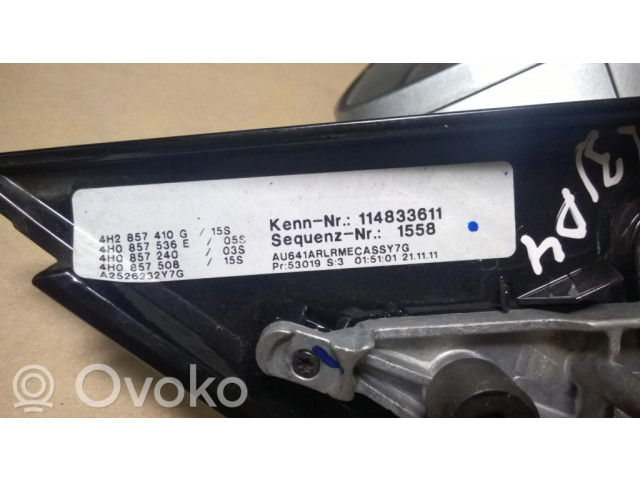 Zpětné zrcátko  Audi A8 S8 D4 4H 2012  4H2857410G, 14PIN  