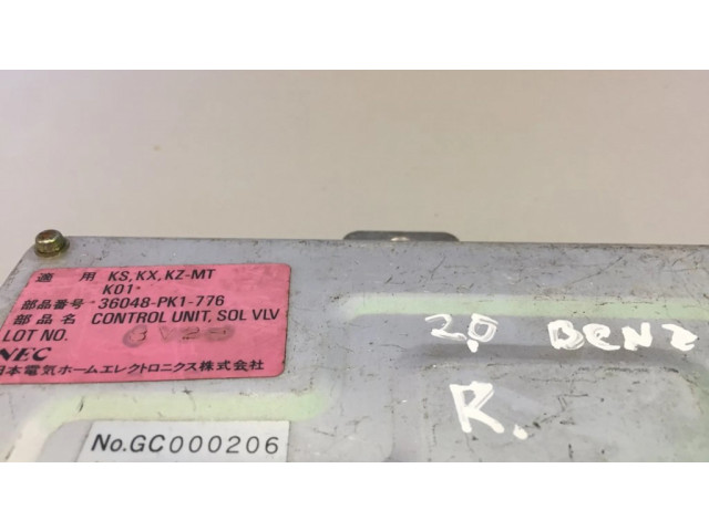 Блок управления двигателя 36048PK1776, GC000206   Honda Prelude