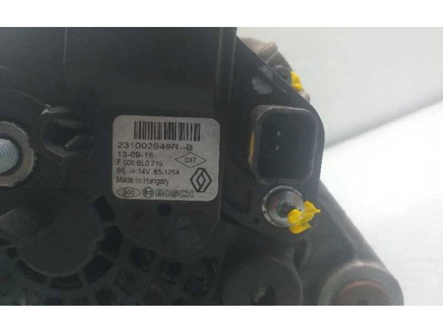 Генератор 231001956R, F000BL0628   Dacia Dokker      