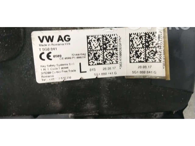 Подушка безопасности для колен 5G1880841G, 5G1880841 Volkswagen Golf VII