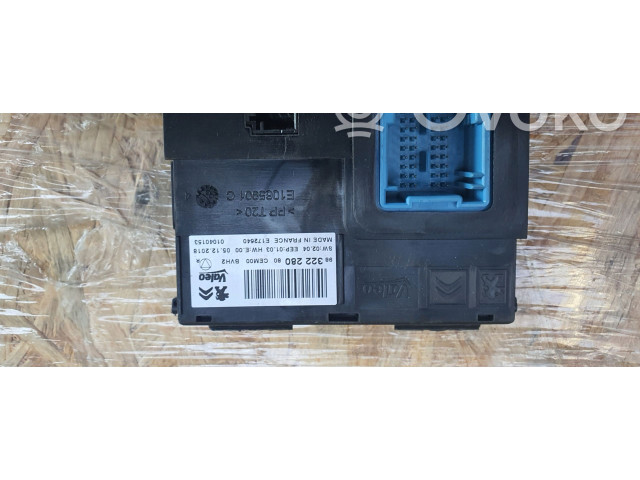 Блок управления климат-контролем 9832228080 Citroen C3 Aircross