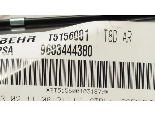 Вентилятор печки 9683444380, T5156001 Peugeot 5008