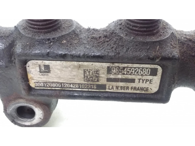 Vstřikovací lišta 9654592680, 9653981180 Citroen C3 pro naftový motor 1.6