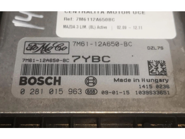 Блок управления двигателем Блок управления SLV7M6112A650BC Mazda 3 II