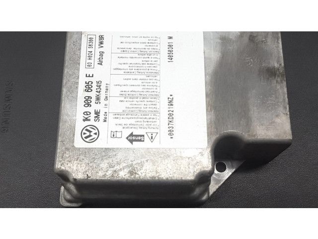 Блок подушек безопасности 1K0909605E Volkswagen Jetta V