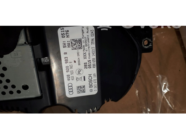 Панель приборов 4G8920983R Audi A7 S7 4G