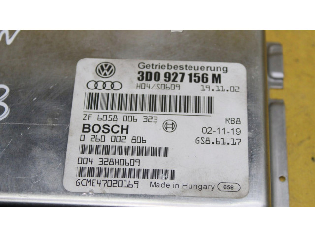 Блок управления коробкой передач 3d0927156m   Volkswagen Phaeton