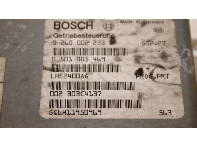 Блок управления двигателя 0260002233, 0501005469 Jaguar XJ X300