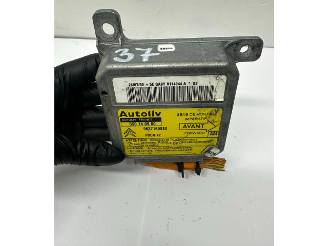 Блок подушек безопасности    Citroen Xantia