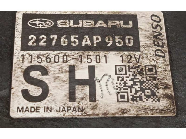 Řídící jednotka 22765AP950, 1156001501 Subaru XV 2022