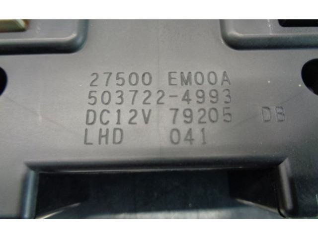 Блок управления климат-контролем 27500EM00A   Nissan Tiida C11