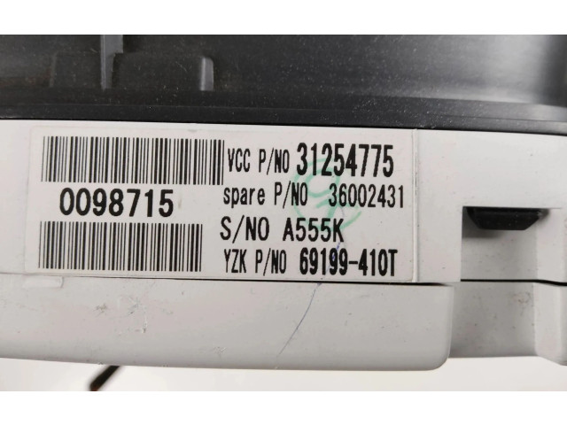 Панель приборов 31254775, 36002431 Volvo C30